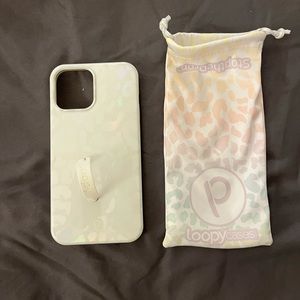 Opal Irresescent Loopy iPhone 12 Pro Max case